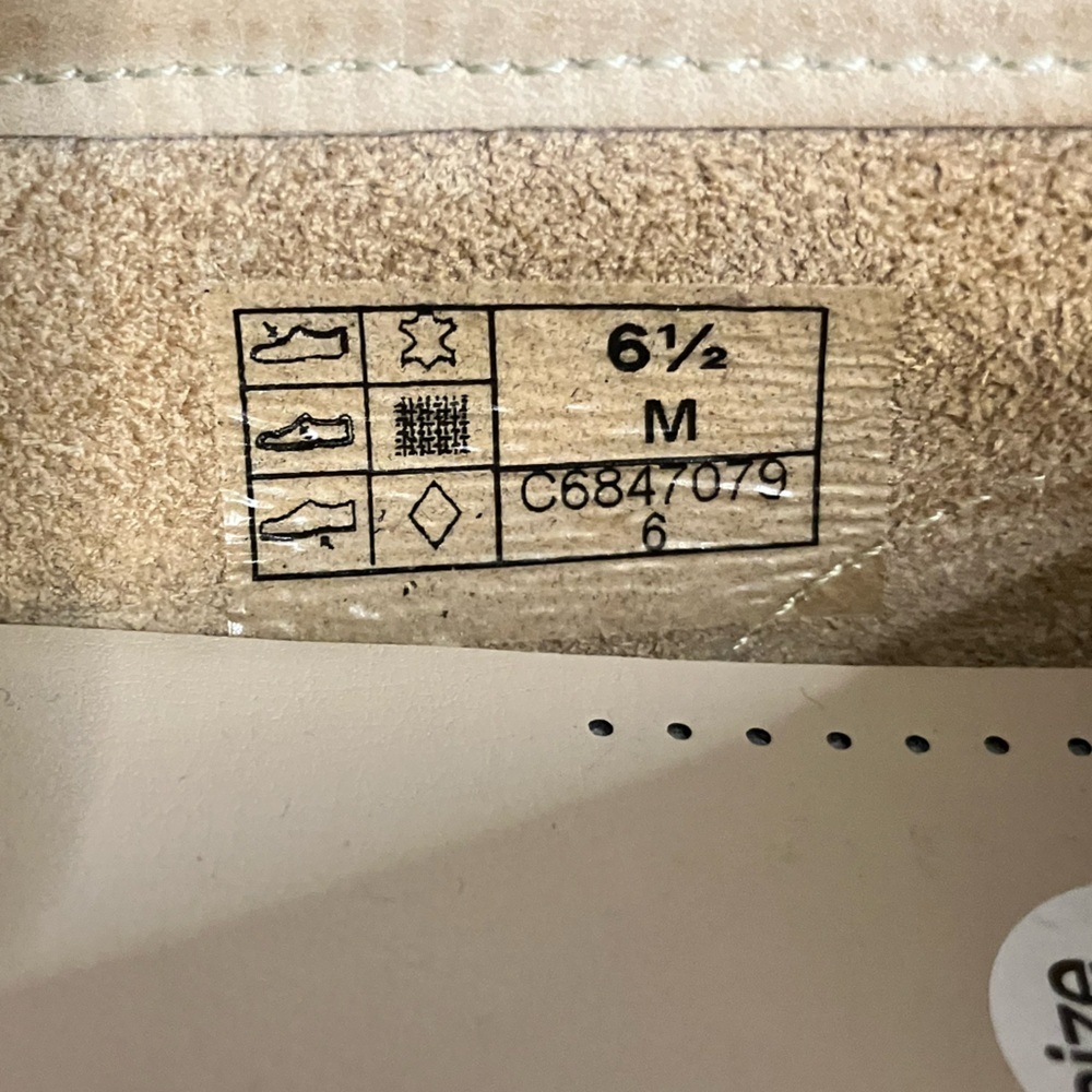 SAS Slip On Tan Cream‎ Leather Tripad Comfort Loafer Sz 6.5 - Picture 6 of 8